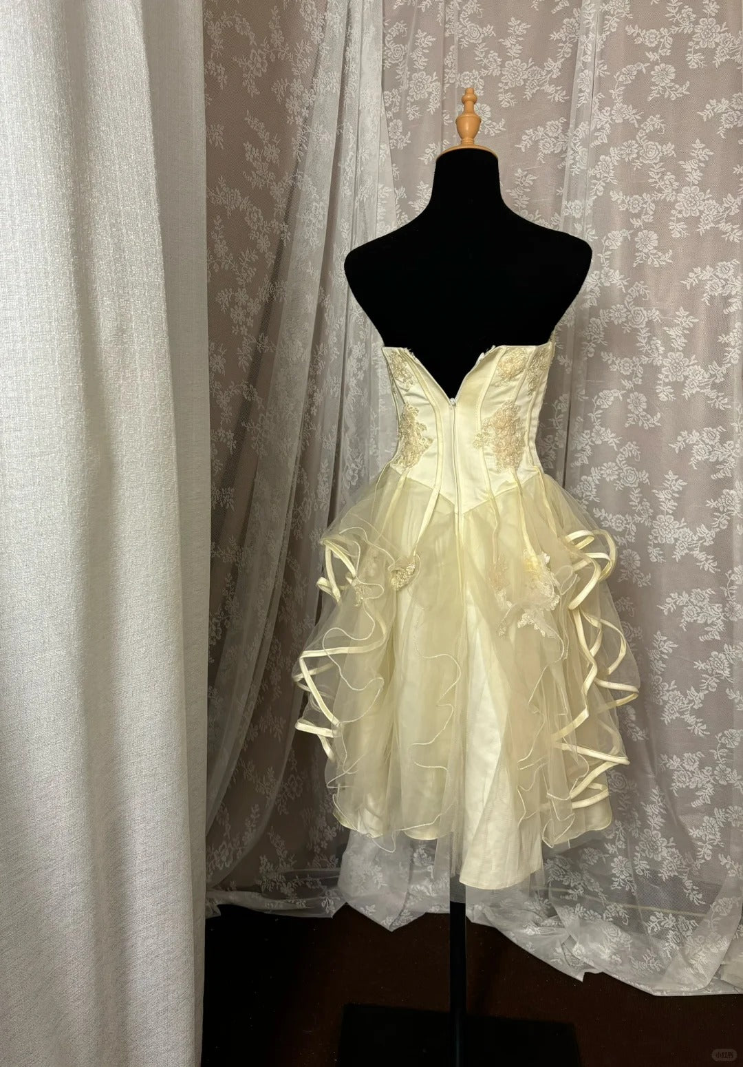 New Homecoming Dress Sweetheart Applique Lace Prom Dress Back to School Outfits Party Dress D6148