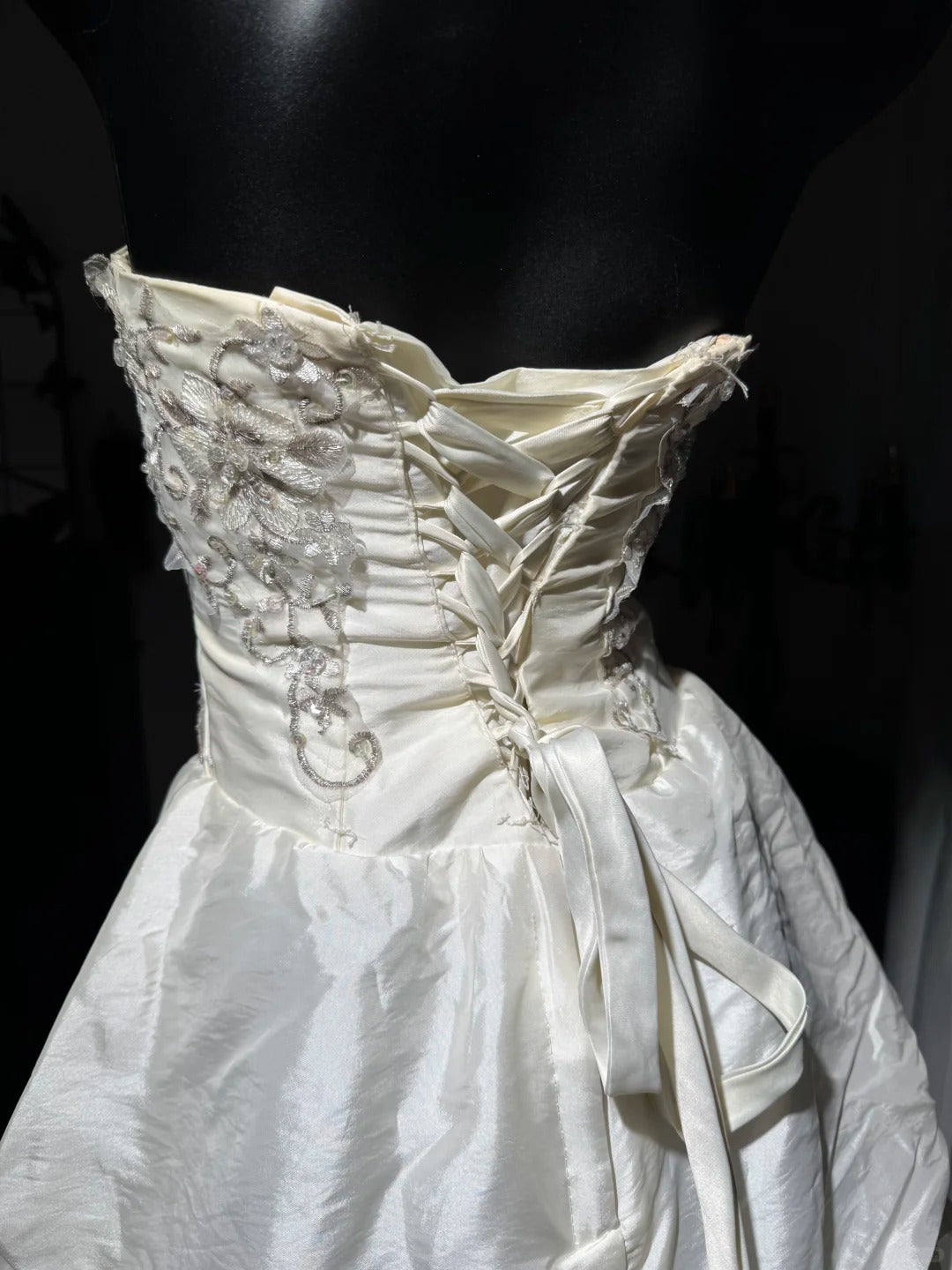 New Homecoming Dress Strapless Cascade Pleated Appplique Back to School Outfits Party Dress Birthday Dress D7577