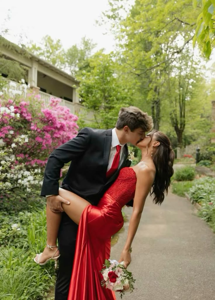 Sexy Red Strapless Sheath Satin Split Long Evening Party Dress Birthday Dress, D771