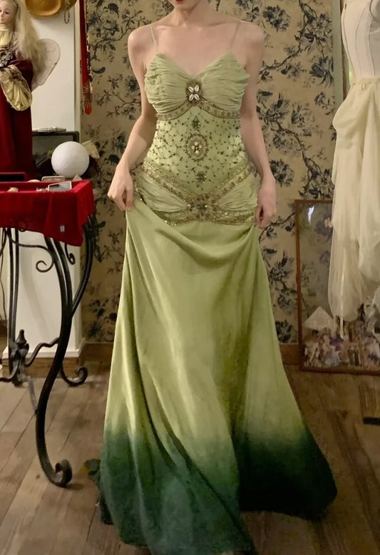 Glänzendes Ballkleid mit herzförmigem Pailletten-Meerjungfrauen-Abendkleid, Galakleid, Geburtstagspartykleid, D3415
