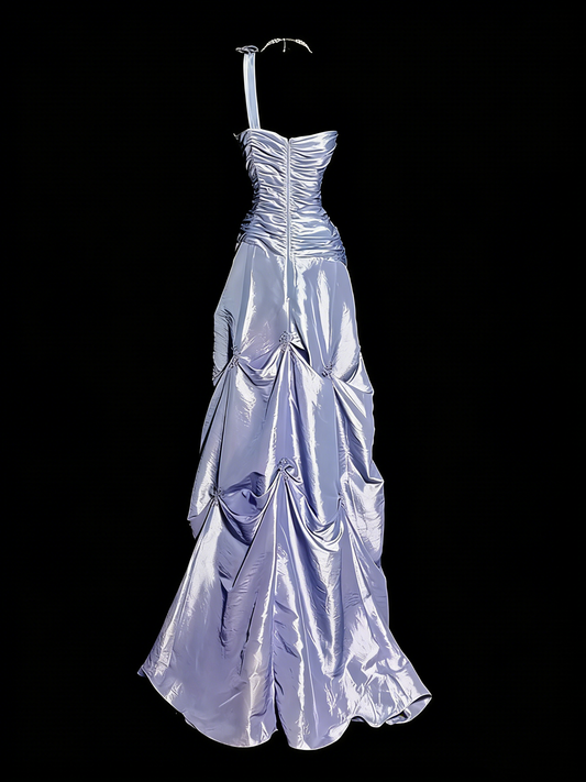 Glänzendes Ballkleid mit herzförmigem Pailletten-Meerjungfrauen-Abendkleid, Galakleid, Geburtstagspartykleid, D3415