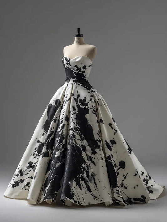 Atemberaubendes hellblaues Abendkleid aus plissiertem Tüll mit V-Ausschnitt, ideal für Quinceañera und Ball (Modell D4654)