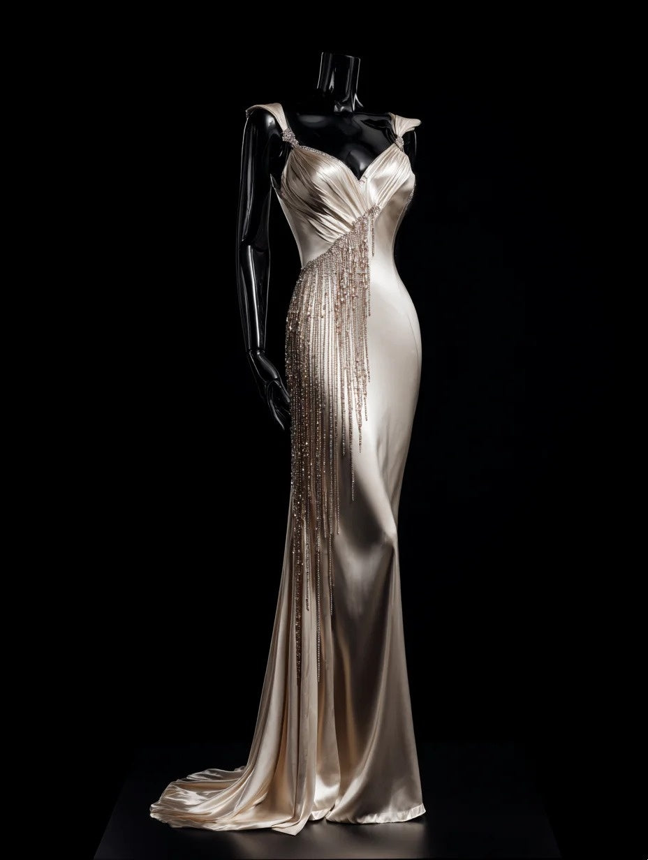 Glänzendes Ballkleid mit herzförmigem Pailletten-Meerjungfrauen-Abendkleid, Galakleid, Geburtstagspartykleid, D3415