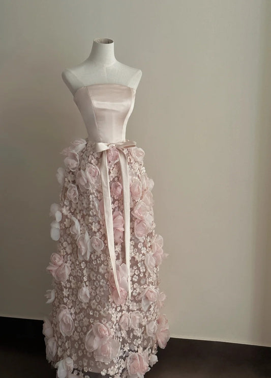Glänzendes Ballkleid mit herzförmigem Pailletten-Meerjungfrauen-Abendkleid, Galakleid, Geburtstagspartykleid, D3415