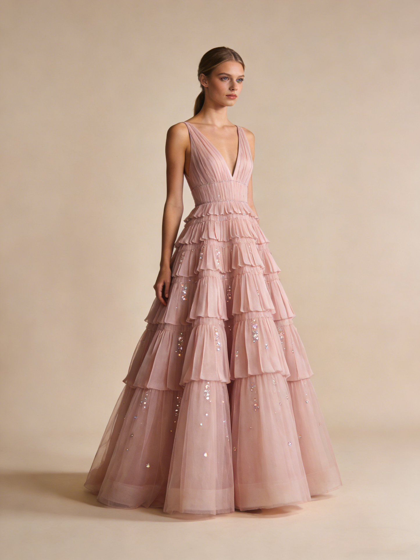 Robe de bal brillante à paillettes et col en cœur, robe de soirée sirène, robe de gala, robe de fête d'anniversaire, D3415