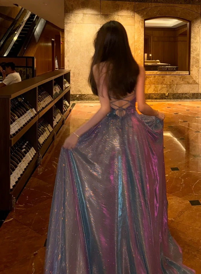Glänzendes Ballkleid mit herzförmigem Pailletten-Meerjungfrauen-Abendkleid, Galakleid, Geburtstagspartykleid, D3415