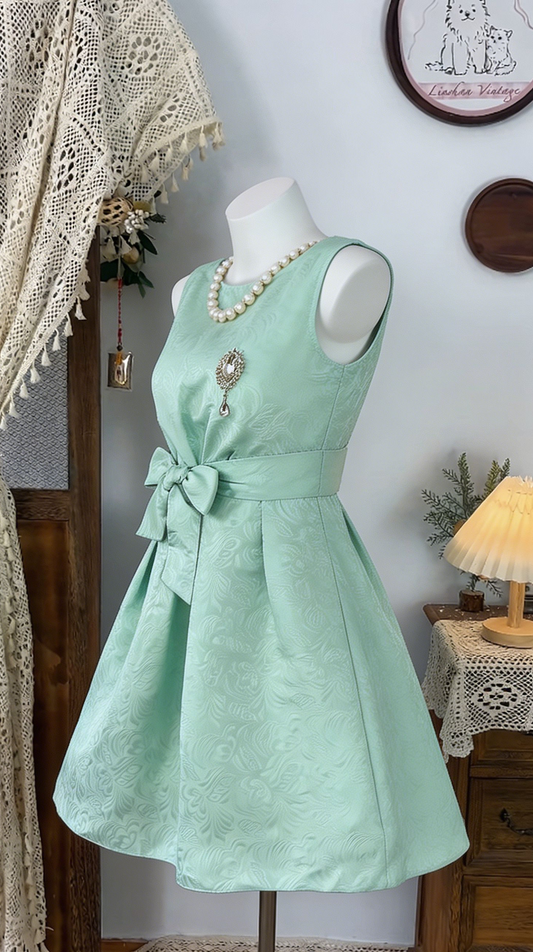 Beauty Homecoming Dress Jewel Bowknot Back to School Outfits Party Dress D6528