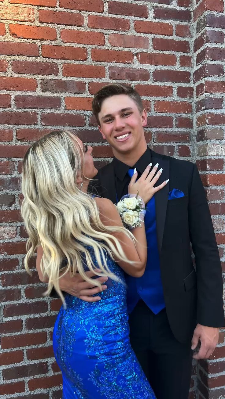 Royal Blue Spaghetti Straps Mermaid Lace Long Formal Party Dress MD7294