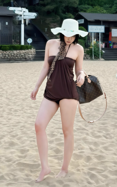 Holiday Style Halter Backless Fold Skirt Party Dress Drape dress Summer Dress Women Dress D1833
