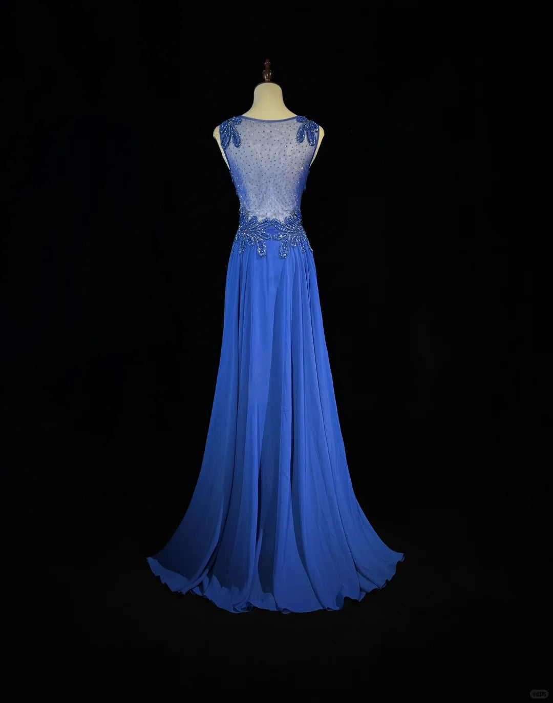 Gorgeous Crew Neck Beading Sequins Pleated Prom Dress Evening Dress Party Dress D2128