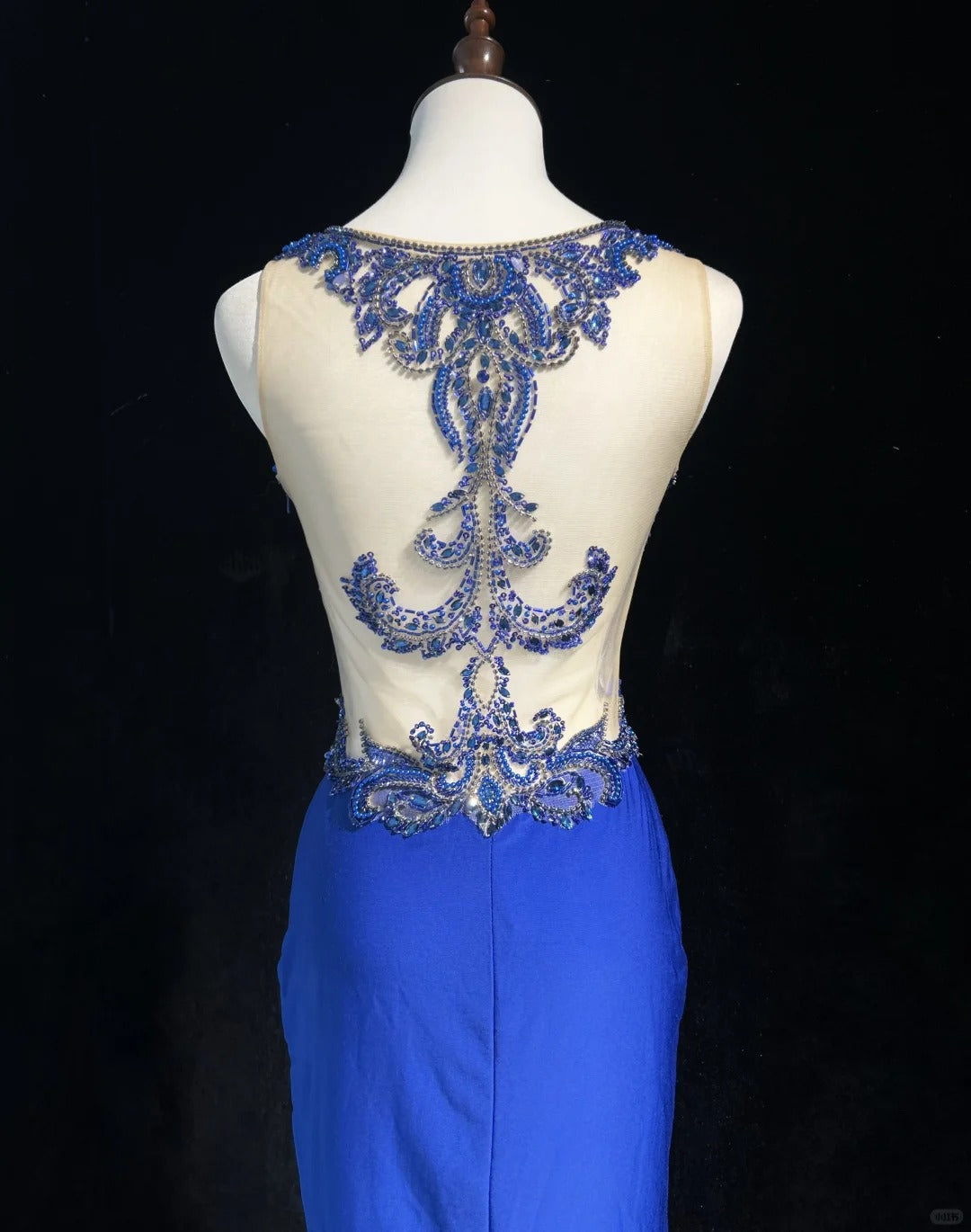 Sexy Spaghetti Straps Crystal Beading Fitted Short Prom Dress Evening Dress Gala Dress D2165