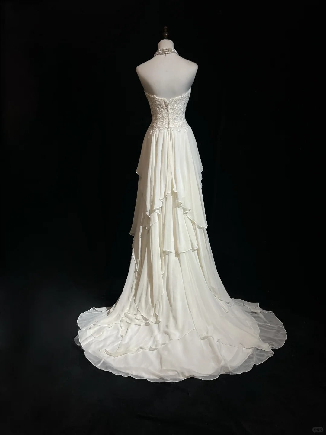 Elegant Sweetheart Neckline Tiered Pleated Prom Dress Evening Dress Gala Dress D2167