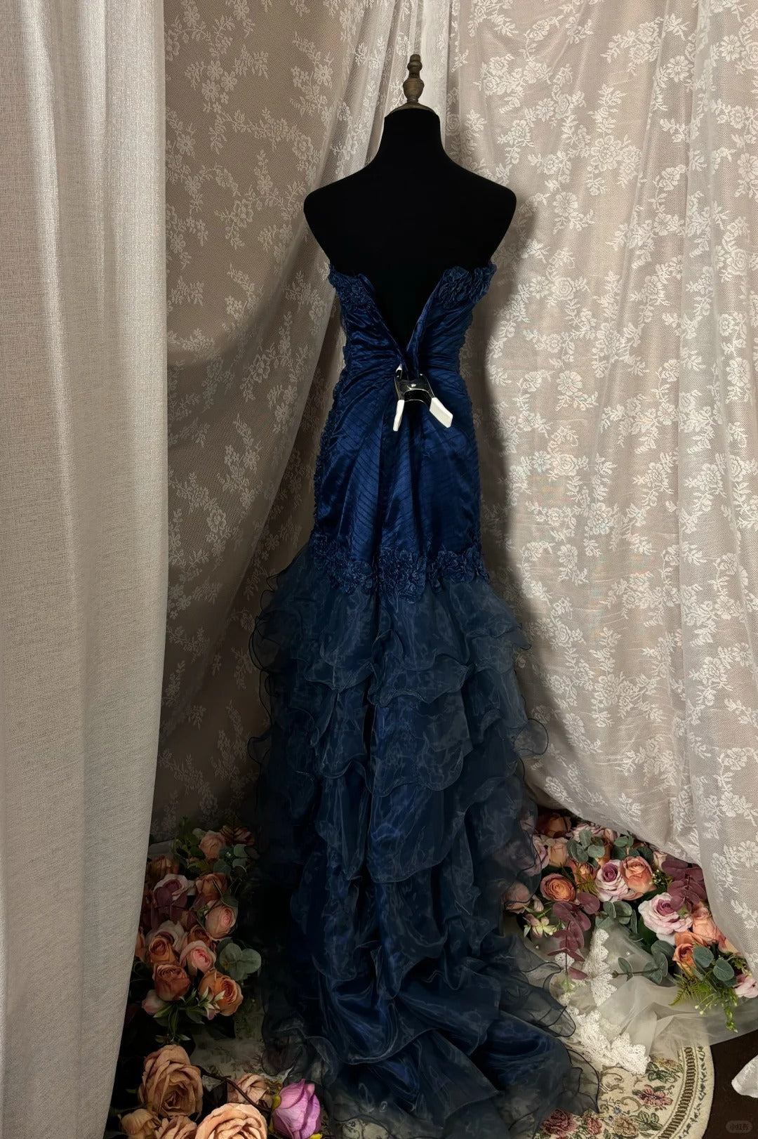 Pretty Prom Dress Sweetheart Ruffle Hi-lo Dancing Dress Evening Dress Gala Dress D2240