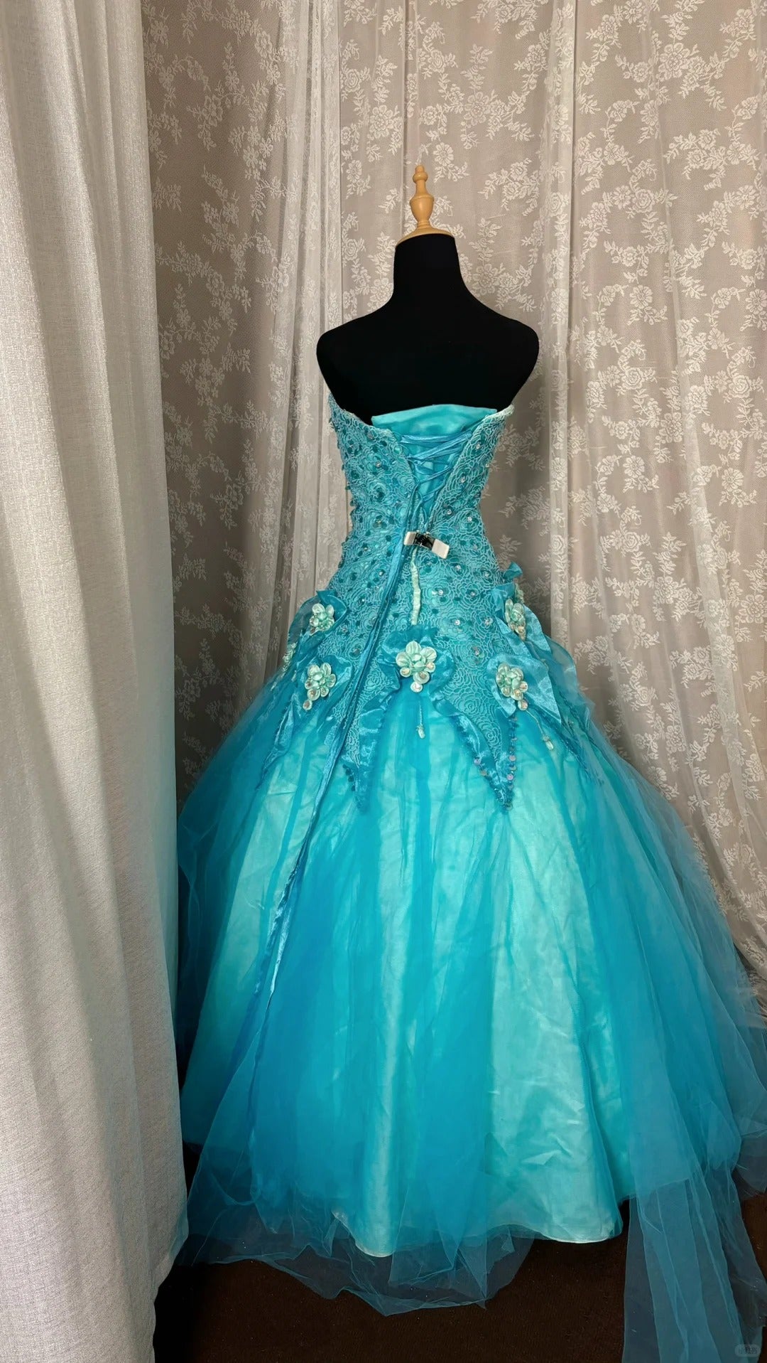 Charming Prom Dress Sweetheart Flower Gala Dress Evening Dress Dancing Dress D2247