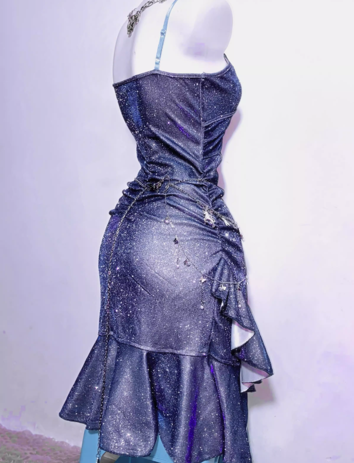 Shiny Homecoming Dress Tight Sweetheart Ruffle Short Prom Dress Party Dress Cocktail Dress Birthday Outfits D2285