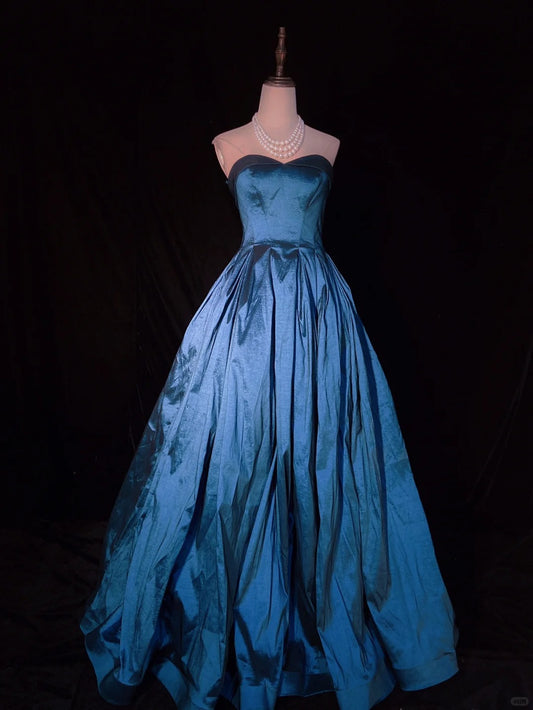 Robe de bal de promo, robe de soirée plissée, décolleté en cœur, robe de gala, robes personnalisées, robe de dîner d'affaires D2301