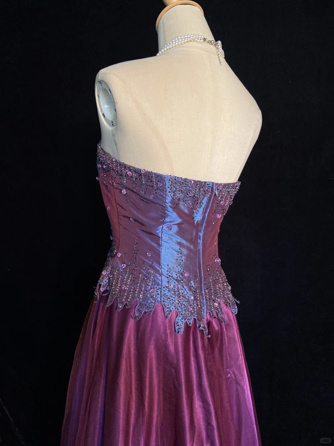 Beauty Prom Dress A Line Strapless Evening Dress Gala Dress Business Dinner Dress D2306