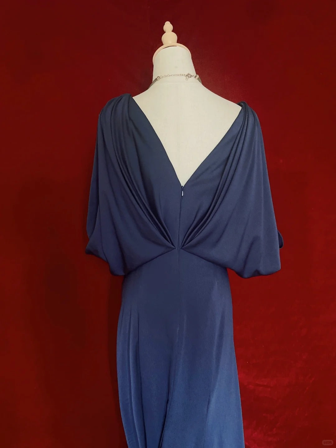 Gorgeous Prom Dress Pleated Floor Length Business Dinner Dress Evening Dress Gala Dress D2316