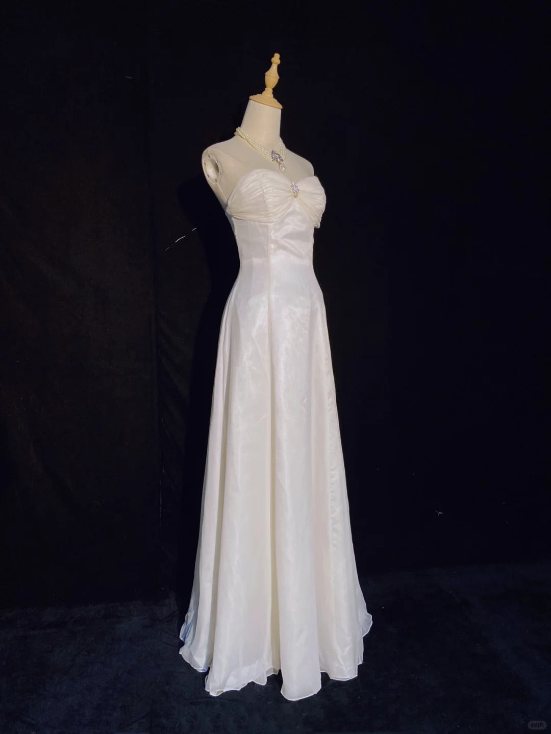 Elegant Prom Dress A Line Sweetheart Neck Pleated Gala Dress Business Dinner Dress Evening Dress D2319