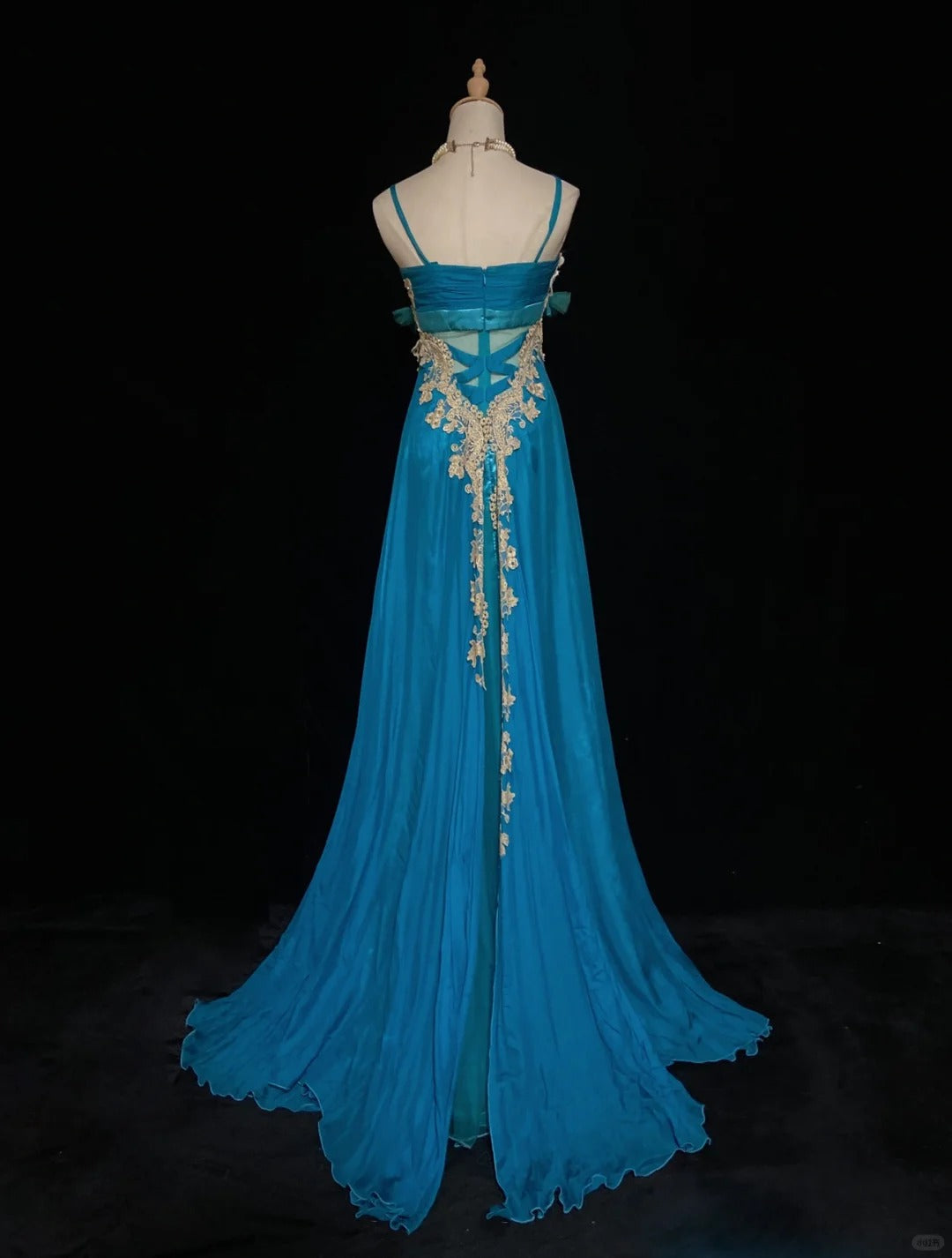 Pretty Prom Dress Spaghetti Straps Floor Length Gala Dress Evening Dress Business Dinner Dress D2323