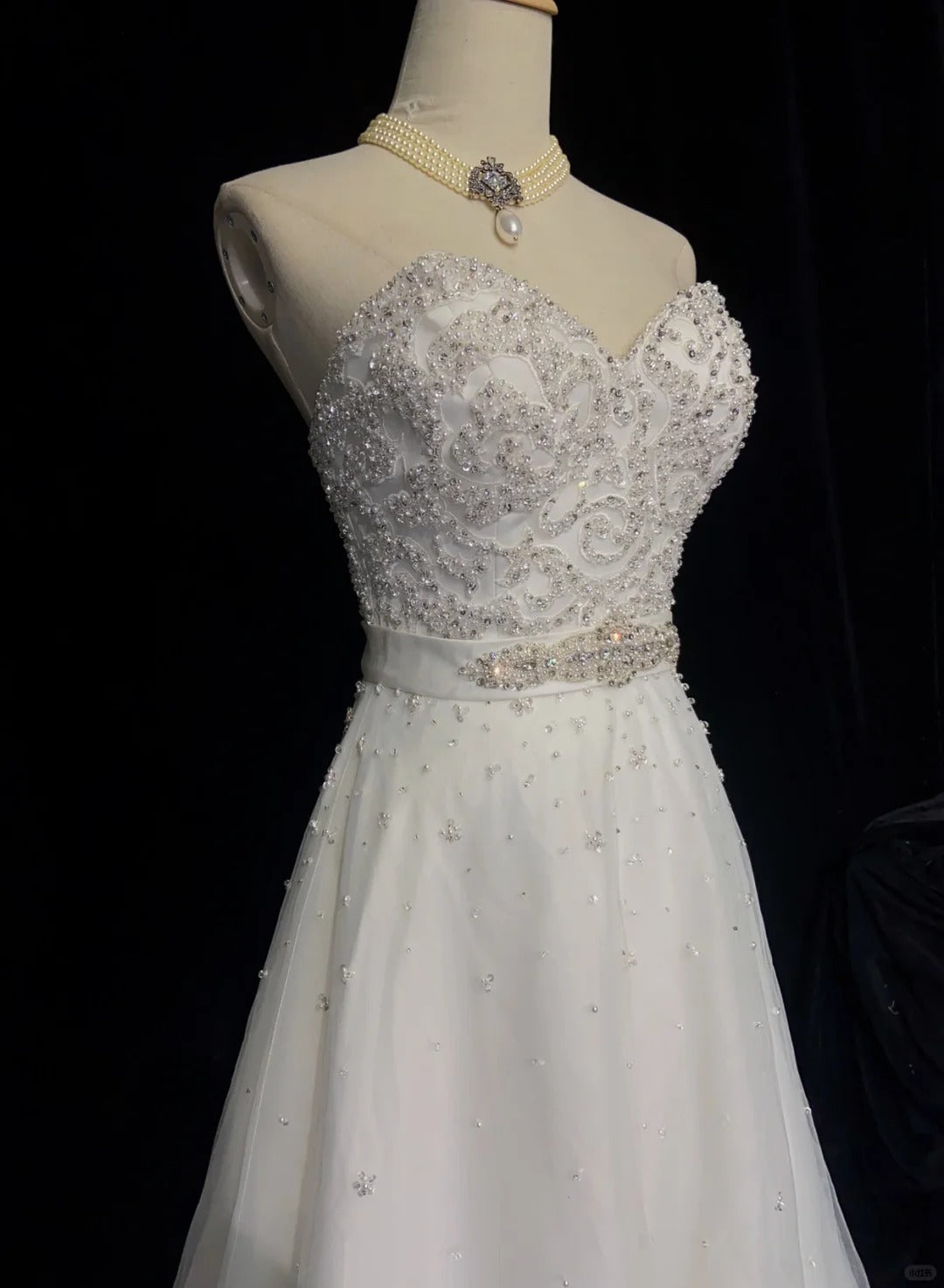 Charming Prom Dress Sweetheart Beading Prom Gown Evening Dress Business Dinner Dress Gala Dress Wedding Dress D2344