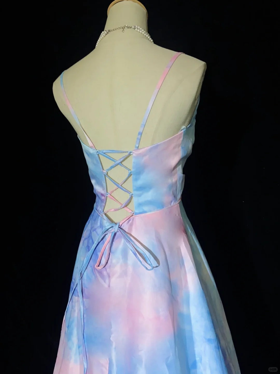 Sweet Prom Dress A Line V-neck Pleated Long Prom Gown Gala Dress Business Dinner Dress Evening Dress D2351