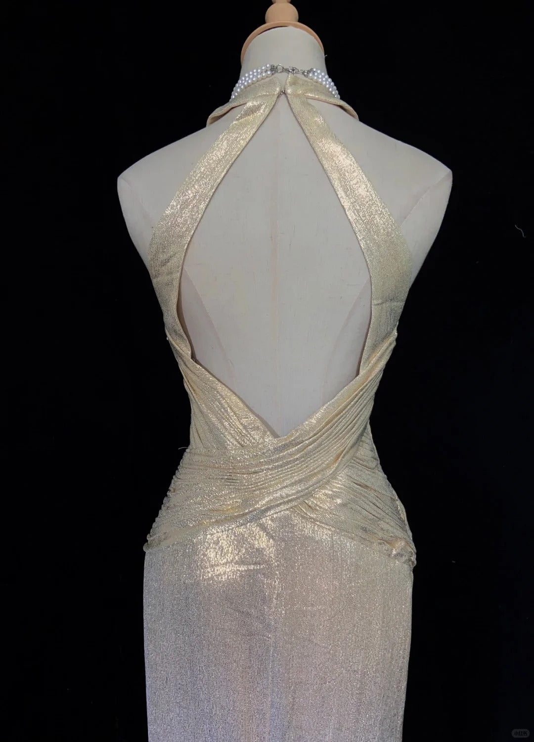 Charming Prom Dress Halter Pleated Prom Gown Gala Dress Party Dress Evening Dress D2357