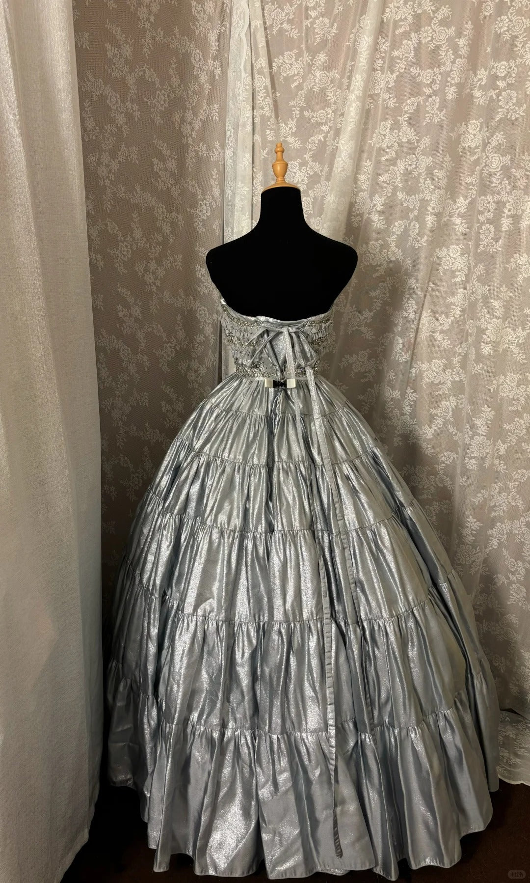 Beauty Ball Gown Strapless Pleated Prom Gown Evening Dress Sweet 16 Dress Princess Dress D2362