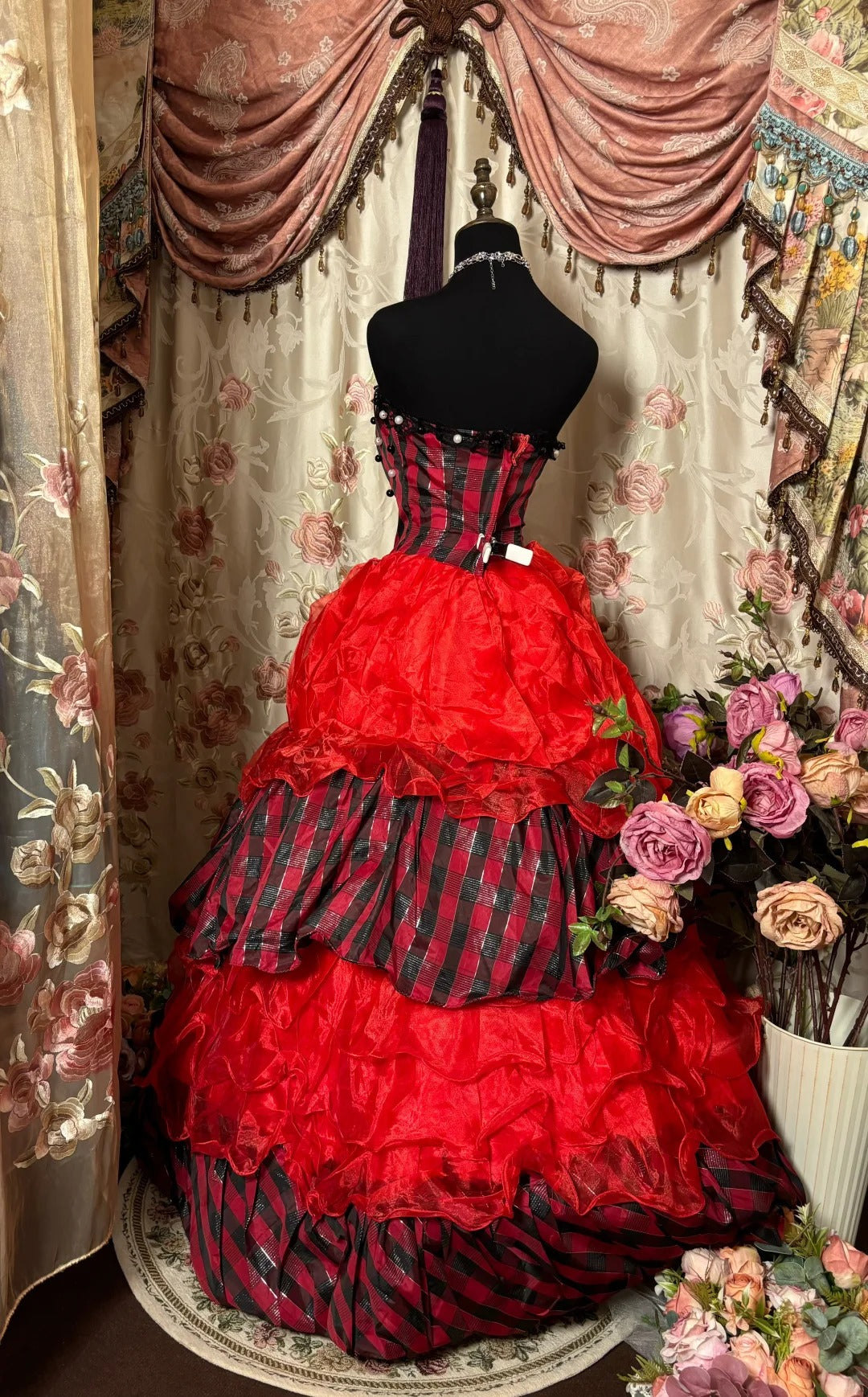 Cute Prom Dress Strapless Pleated Ball Dress Evening Dress Birthday Dress Sweet 16 Dress D2394