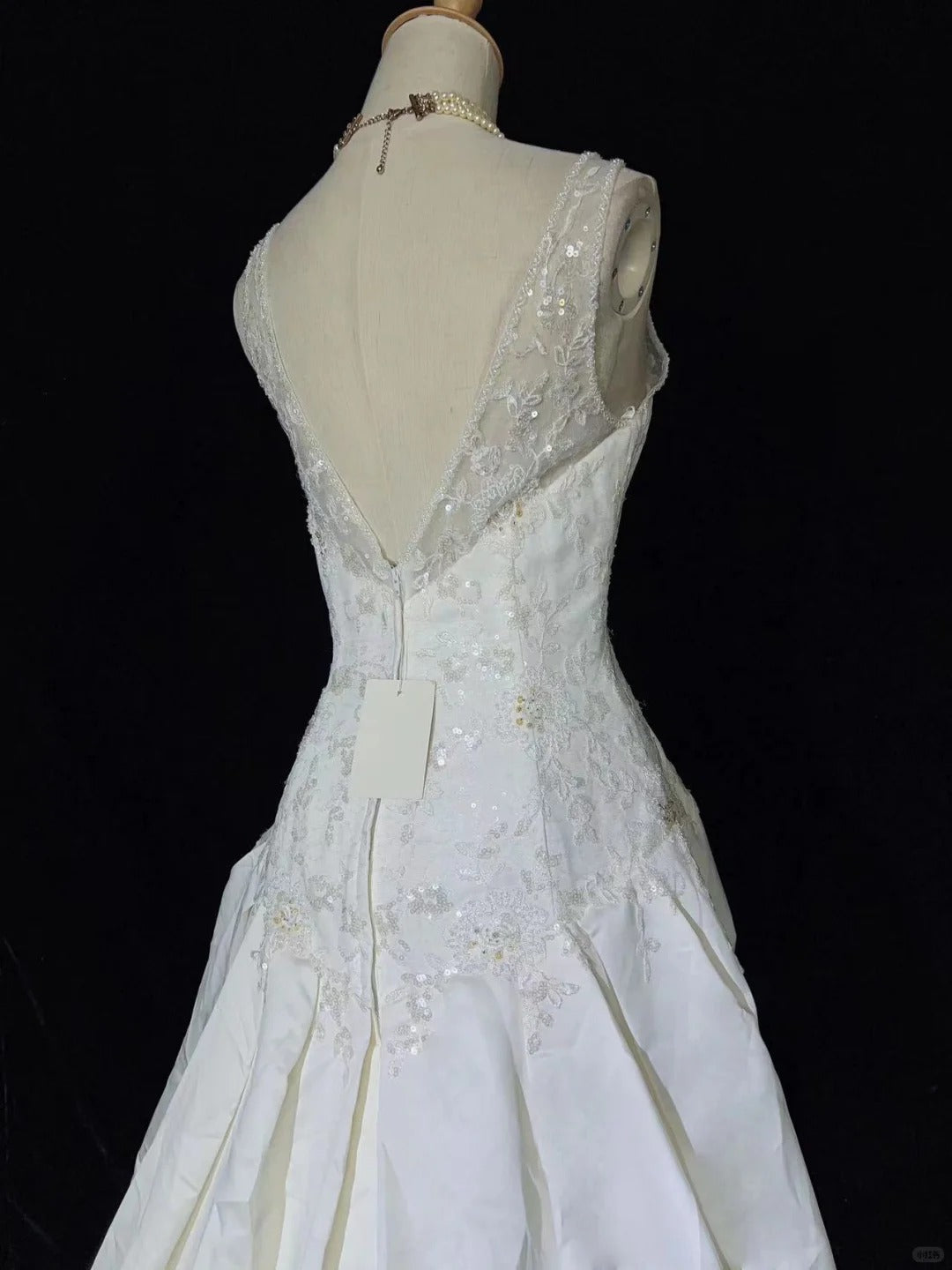 Elegant Wedding Dress A Line Floor Length Prom Dress Evening Dress Gala Dress Birthday Party Dress D2430