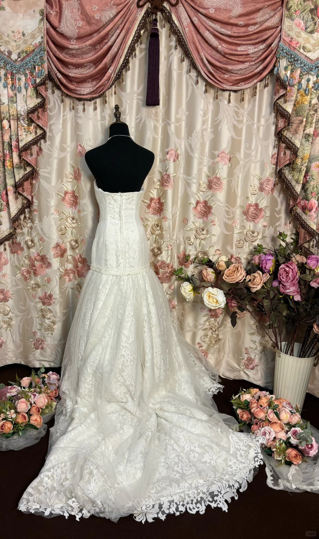 Robe de mariée élégante à imprimé plissé et décolleté en cœur, robe de bal, robe de soirée, robe de gala D2469