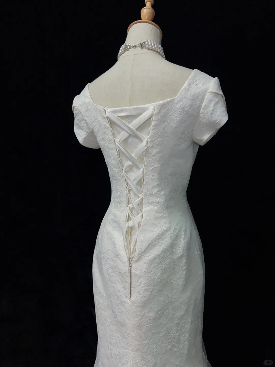 Elegantes Brautkleid mit quadratischem Ausschnitt, Meerjungfrau-Abschlussballkleid, Abendkleid, Galakleid D2501