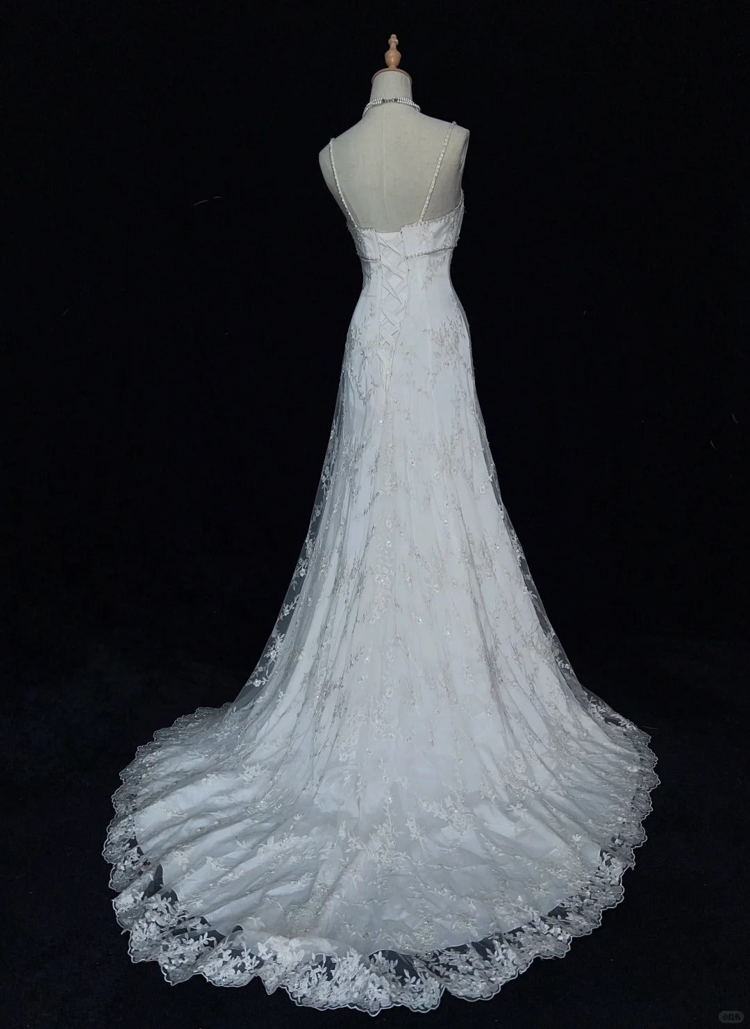 Robe de bal élégante à bretelles spaghetti, robe de mariée, robe de soirée, robe de gala, robe de dîner d'affaires D2507