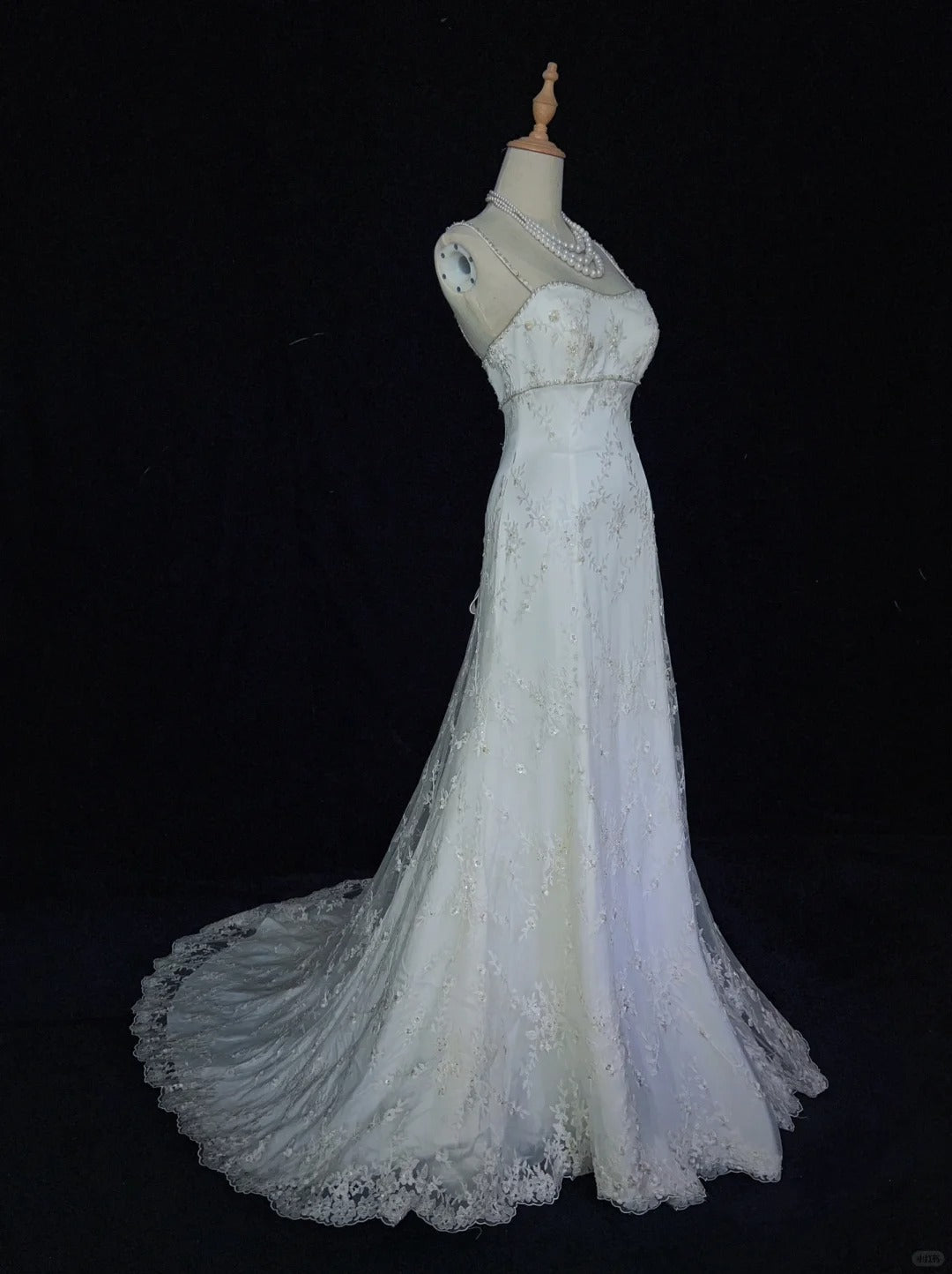 Robe de bal élégante à bretelles spaghetti, robe de mariée, robe de soirée, robe de gala, robe de dîner d'affaires D2507