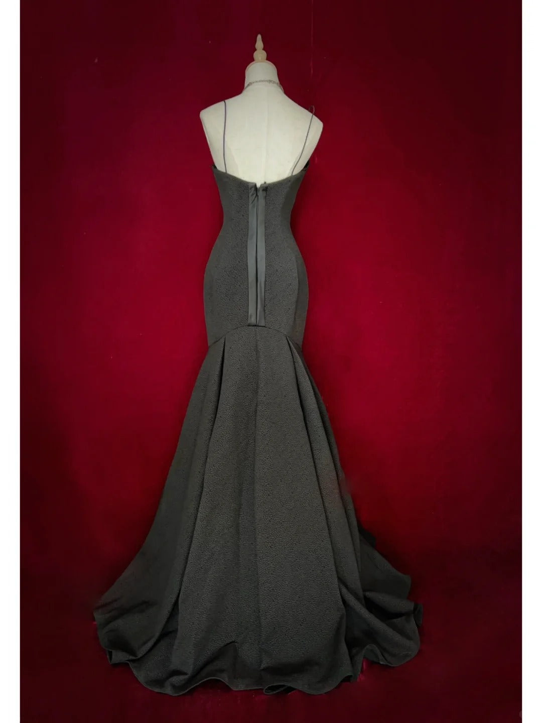 Sexy Prom Dress Spaghetti Straps Mermaid Prom Dress Evening Dress Gala Dress D2519