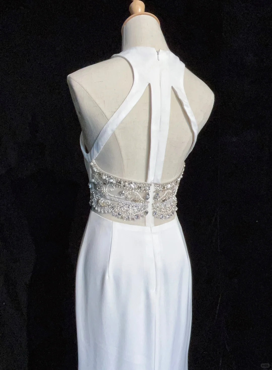 Charming Prom Dress Halter Backless Split Prom Gown Evening Dress Gala Dress D2520