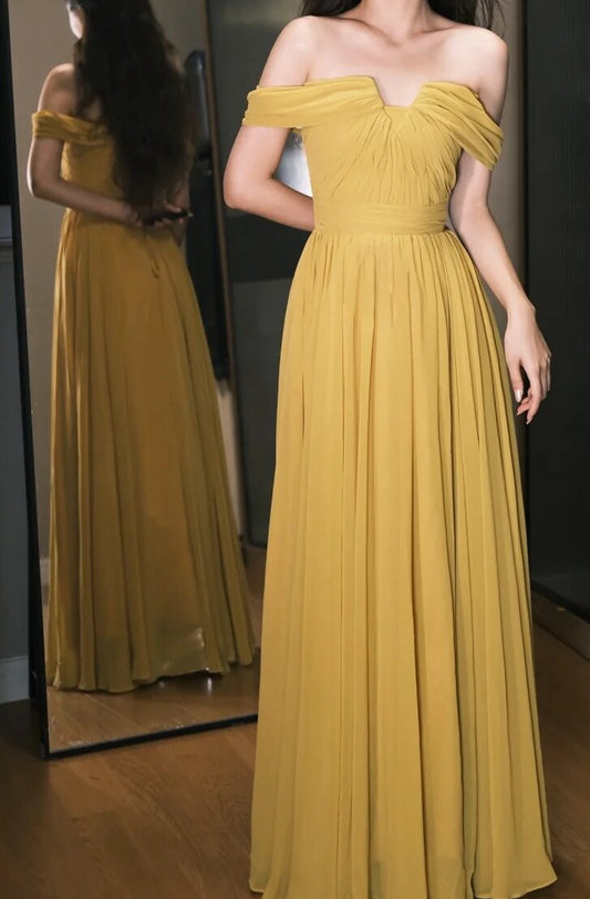 Robe de bal élégante, coupe trapèze, sans bretelles, plissée, robe de soirée, robe de gala, D2551