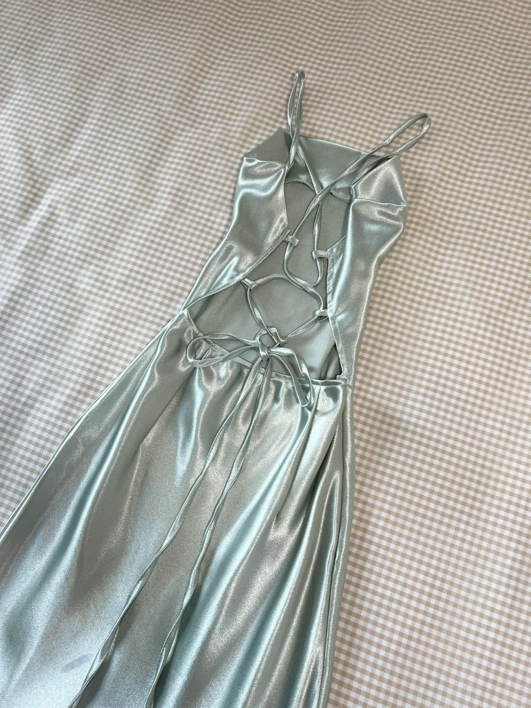 Sexy Prom Dress Spaghetti Straps Lace up Prom Dress Evening Dress Party Dress D2589