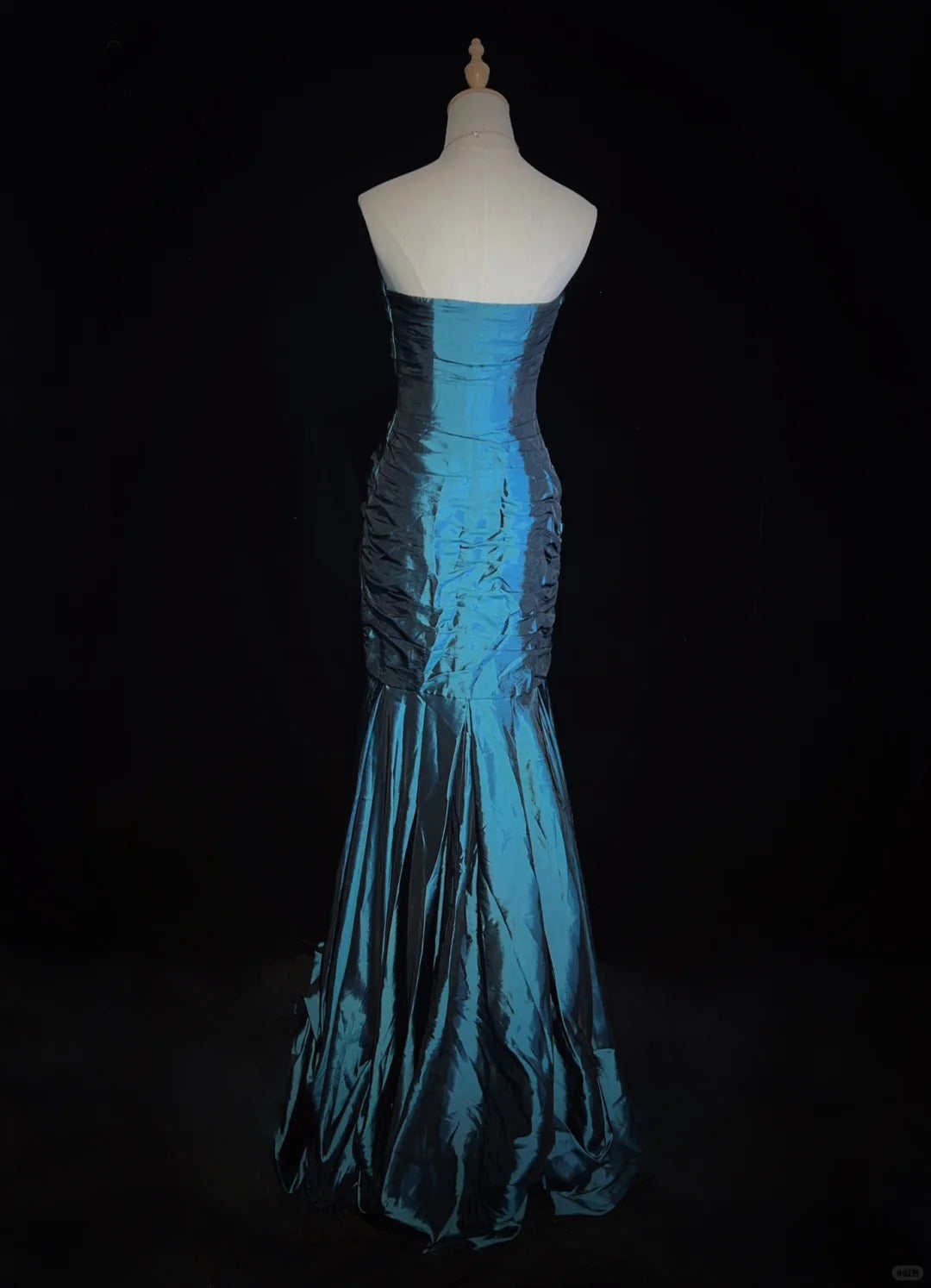 Gorgeous Prom Dress Strapless Pleated Ruffle Prom Gown Gala Dress Evening Dresses D2596