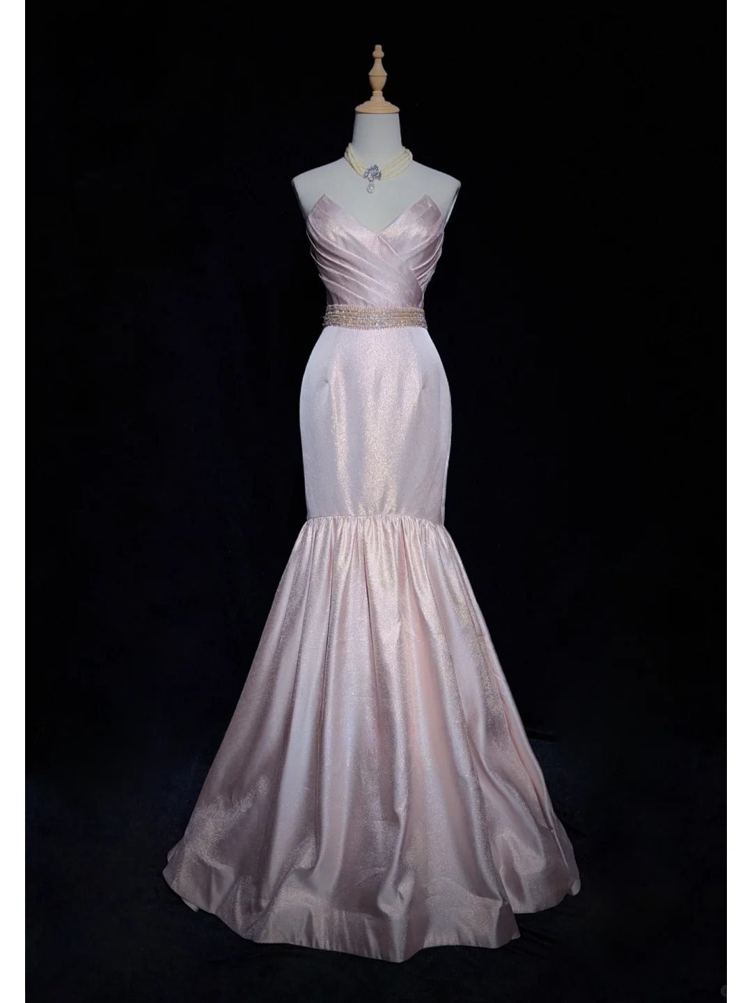 Stunning Prom Dress Sweetheart Pleated Mermaid Gala Dress Evening Dresses Prom Gown D2603