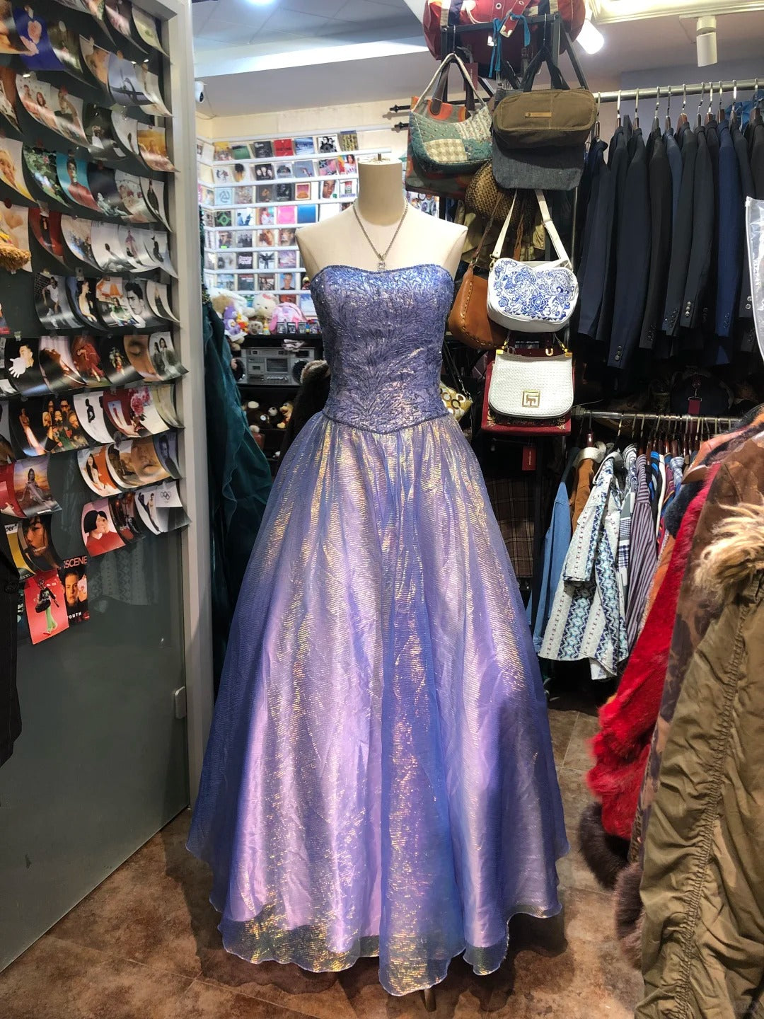 Pretty Prom Dress Strapless Prom Gown Evening Dress Gala Dresses D2700