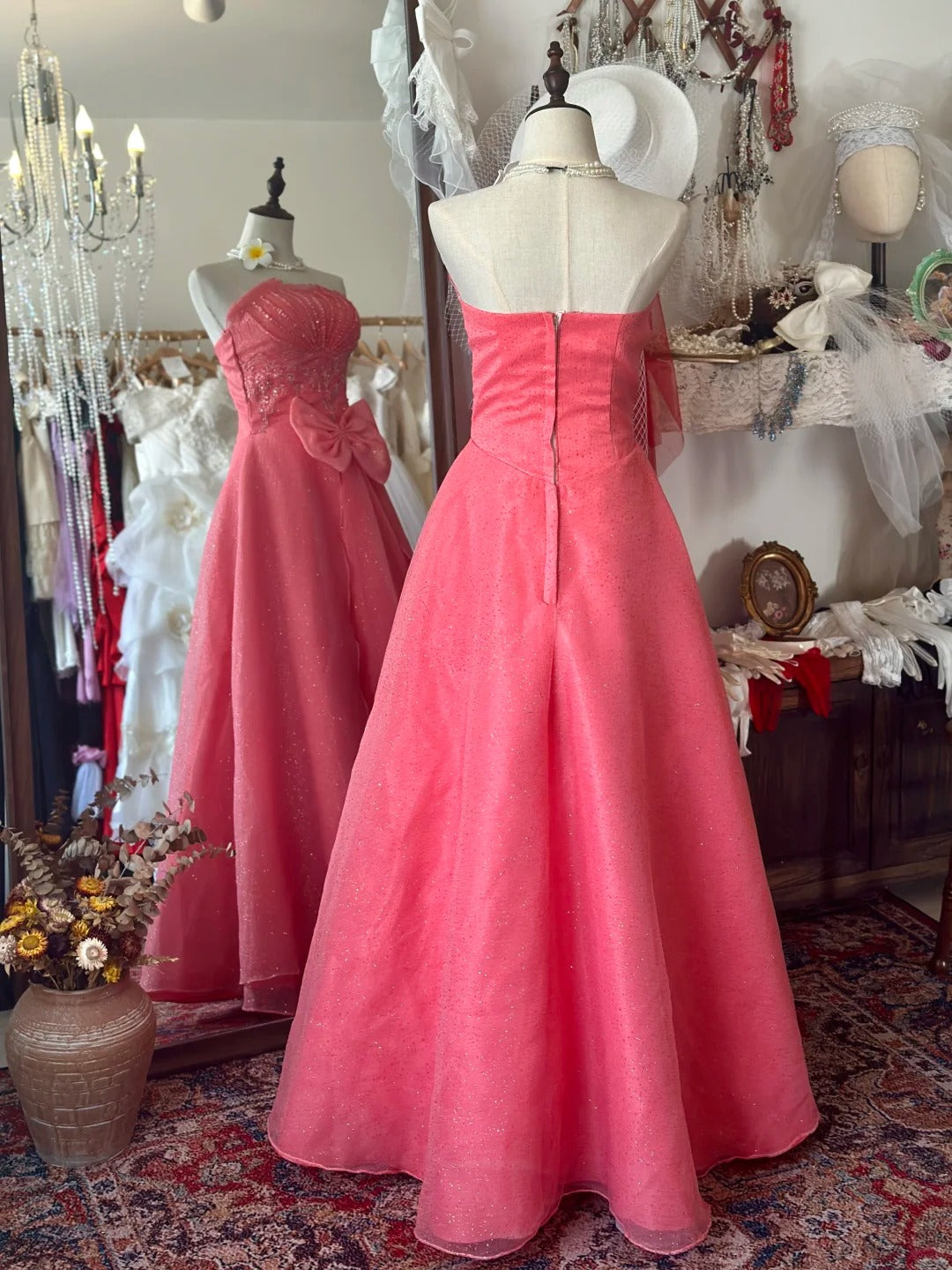 Charming Prom Dress A Line Strapless Sequins 16th Dress Gala Dress Evening Dress Prom Gown D2739