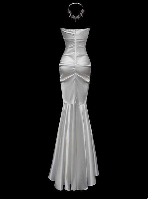 Charming Prom Dress Sweetheart Pleated Mermaid Gala Dress Evening Dress Prom Gown D2785