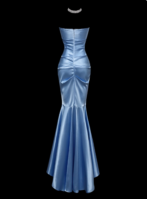 Sweet Prom Dress Sweetheart Pleated Mermaid Prom Dress Evening Dress Party Dress D2787