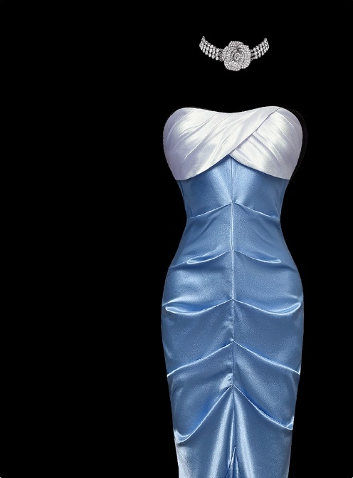 Sweet Prom Dress Sweetheart Pleated Mermaid Prom Dress Evening Dress Party Dress D2787