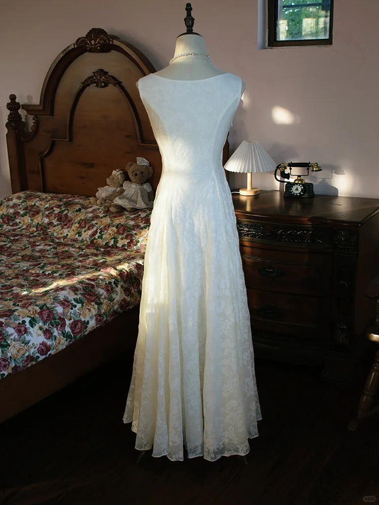 Elegant Prom Dress A Line Crew Neck Pleated Evening Dress Gala Dress Birthday Party Dress D2798