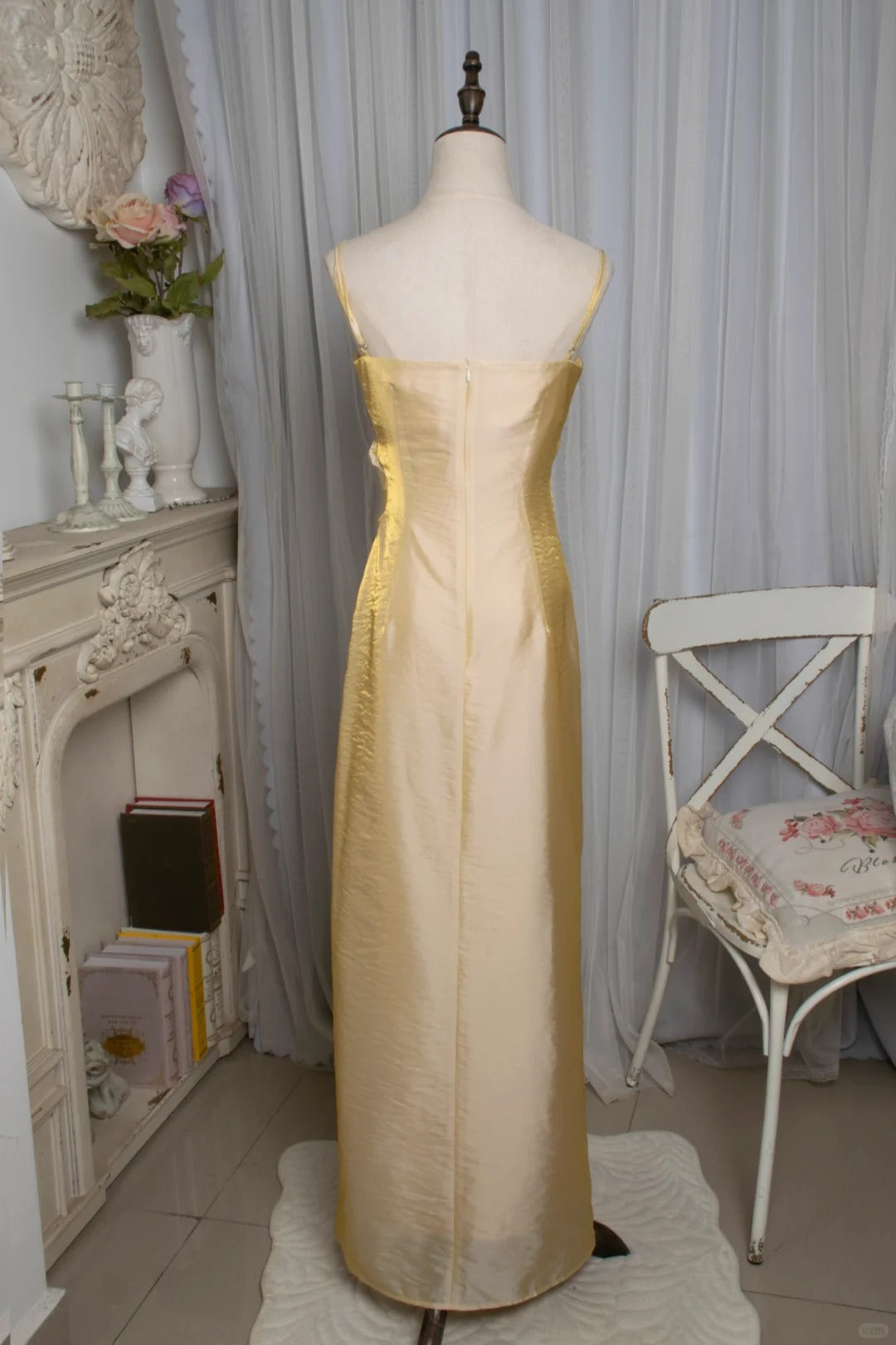 Sweet Prom Dress A Line Spaghetti Straps Birthday Party Dress Evening Dress Gala Dress D2805