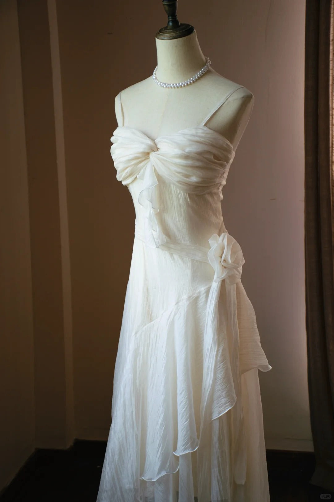Pretty Prom Dress Spaghetti Straps Pleated Ruffle Birthday Party Dress Evening Dress Gala Dress D2808