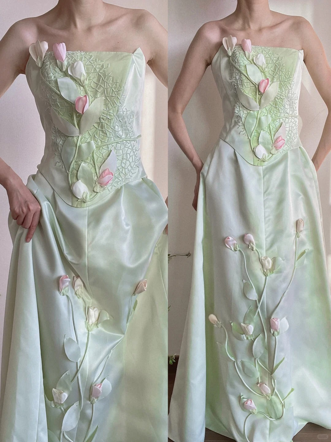 Elegant Prom Dress A Line Strapless Birthday Party Dress Evening Dress Gala Dress D2815