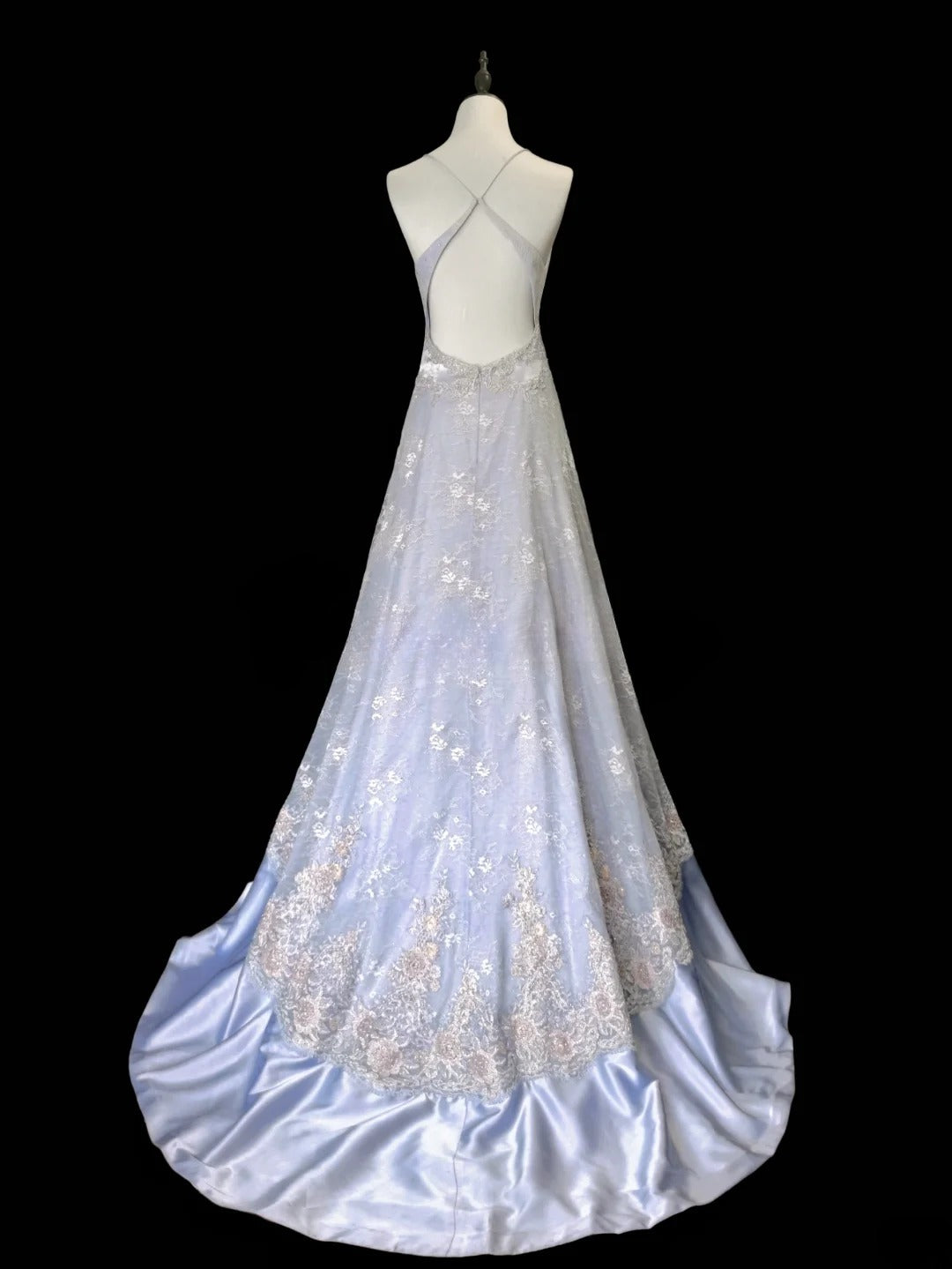 Charming Prom Dress A Line V-neck Backless Evening Dress Gala Dress D2828